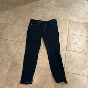 Universal Standard woman's dark denim jeans in a size 12
